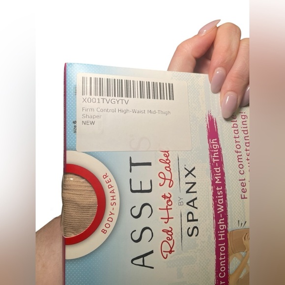 Spanx New Red Hot Label Super Control High Waist Shaper Size 6 - Picture 3 of 4